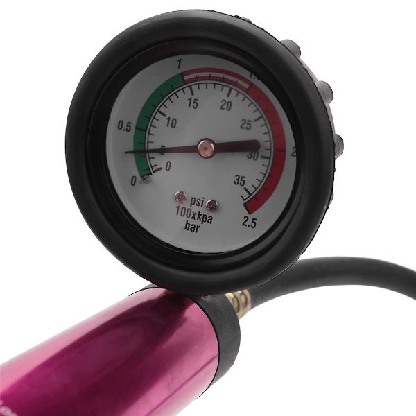 Vandtank Lækagedetektor Stødsikker Dial Bil Trykmåler Tester Kølesystem Tester Radiator P