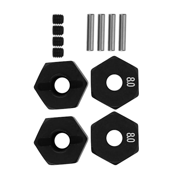 8,0 mm Hjulheks Nav Oppgraderingsdel for SCX10 90046 90047 RR10 RC Crawler