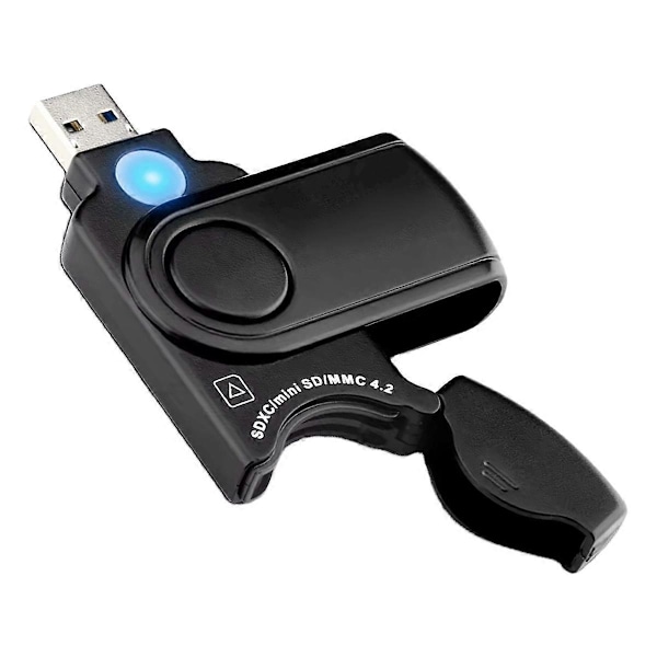 USB 3.2 Multi Minneskortläsare OTG Android Adapter USB3.0 Kortläsare för Mic SD/TF Kortläsare Dator PC