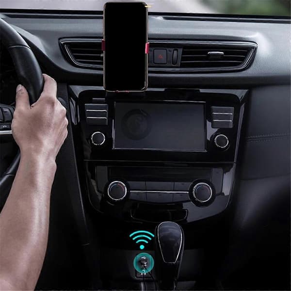 BT870 Bilradio Bluetooth Mottaker Innebygd Mikrofon Bluetooth Håndfri Samtale Navigasjon Kringkasting