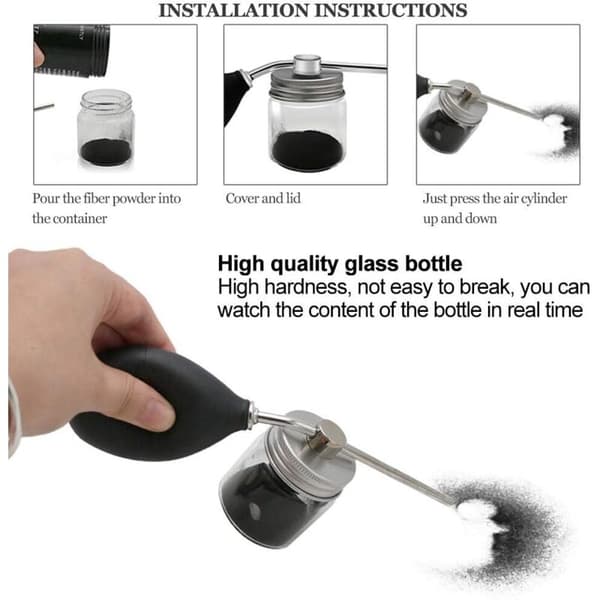 Anti-tilstopning kiselgur pulverapplikator