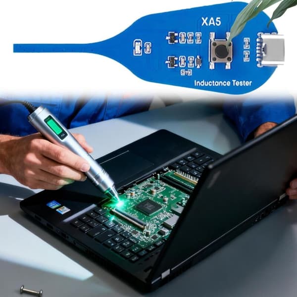 Processor Tester. Induktionsdetektor