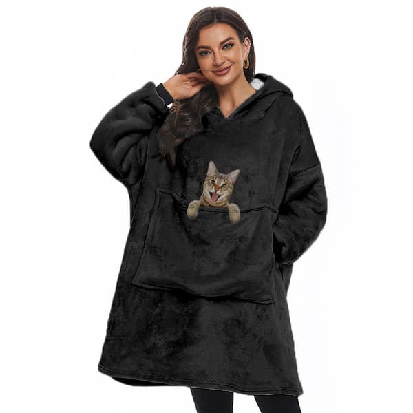 Oversized Filthættetrøje