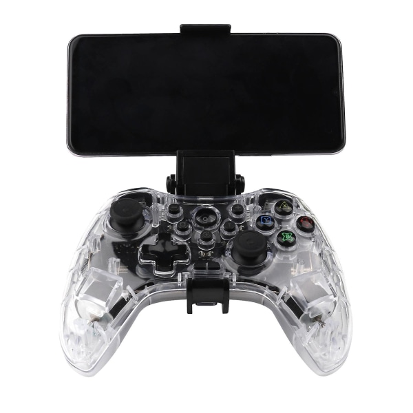 Til Ps4 Wireless Handle Transparent Crystal Gamepad Bluetooth-kompatibel til Switch/android/ios/computer