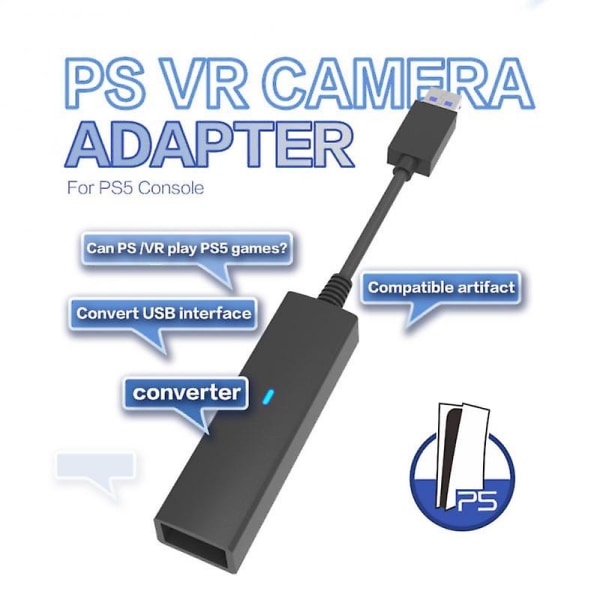 USB 3.0 VR PS - PS5 -sovitin kaapeli VR-liitin Mini-kameran sovitin PS5-pelien lisävarusteille