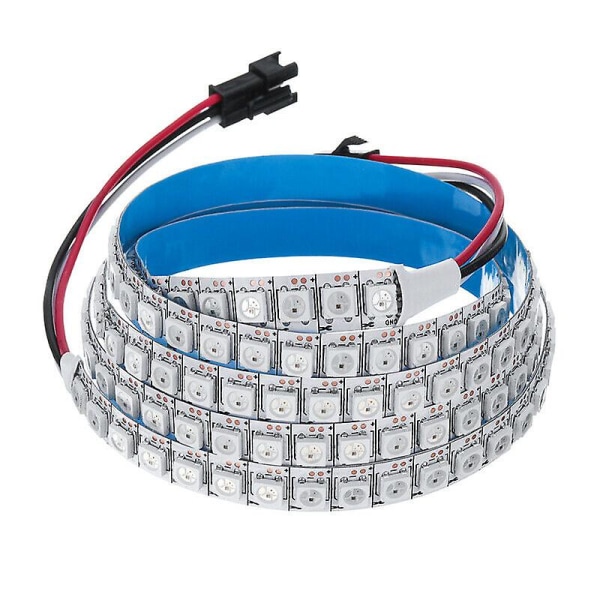 Ws2812B 5050Smd 144 Led Ljusremsa med Inbyggd Rgb Ic Individuellt Adressbar Dc