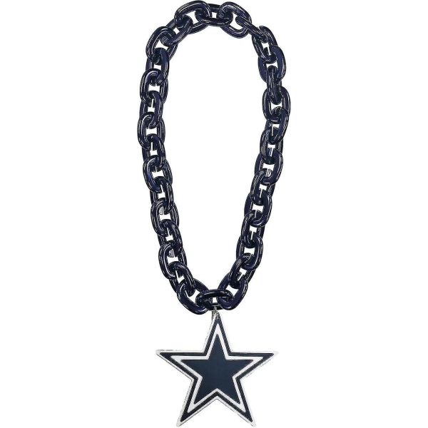 Aminco Nfl Dallas Cowboys Team Fan Chain, Navy