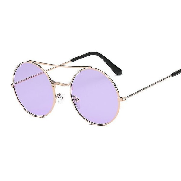 Vintage runde solbriller Damemerke Designer solbriller