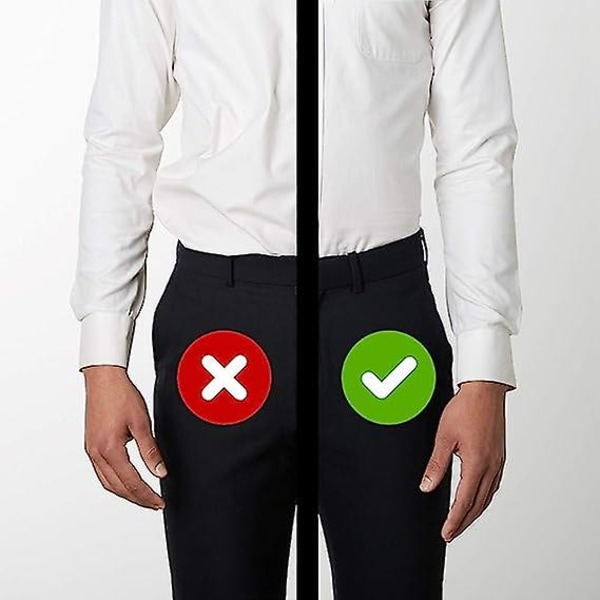 2 skjorteholdere med justerbare skulderstropper for et pænt og stilfuldt look, , sort