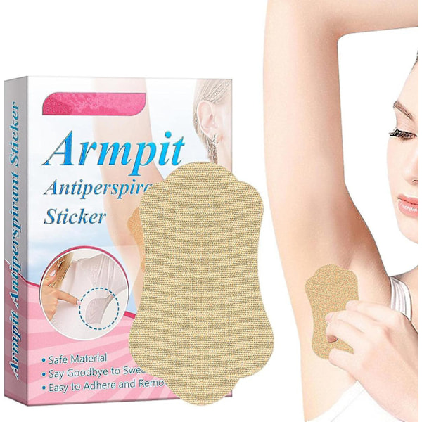 Sommer Anti-svettelapper, Underarm-lapper, Engangsbruk Underarm-svettelapper, Absorberende Svettelapper, Anti-perspirasjon Og Anti-lukt