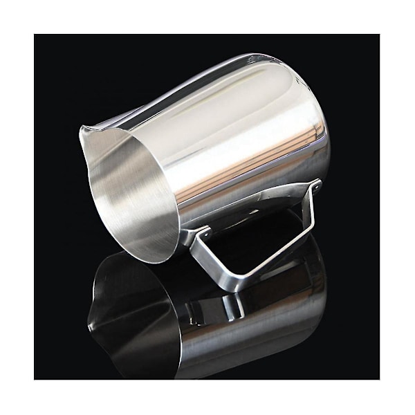 Rostfritt Stål Pull Flower Cup Fancy Mjölkskum Cup Kaffe Pull Flower Tank Spetsig Mun Pull Flow