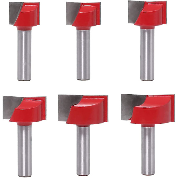 Routerbit til bundrensning Træbearbejdningsrouterbit 8 mm skaft 8 mm bit Flush skaft Trim hængsler