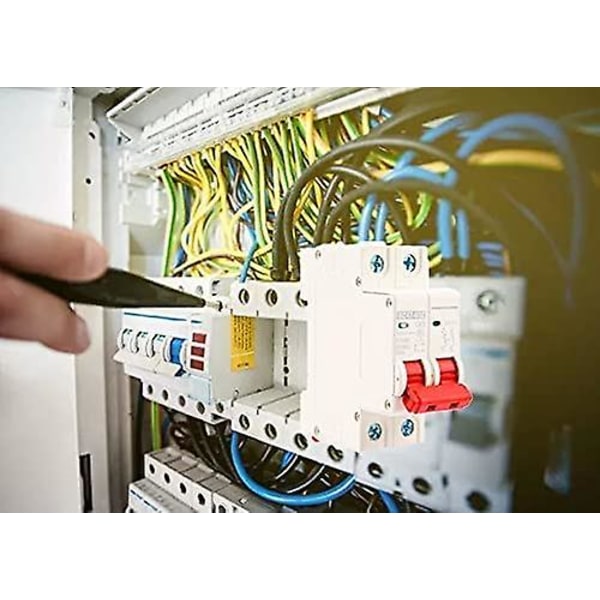 Mini Sikringsautomat, 2p Dc 500v 40a Mcb Sikringsautomat Dz47-63z-2p Høj Kompatibilitet Høj Afbrydelseskapacitet (1stk, Hvid)