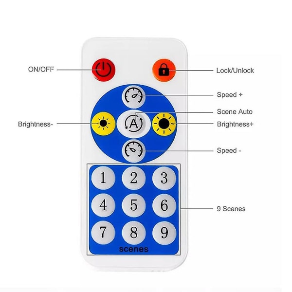 Sp608e Dc5v-24v Ws2812b Bluetooth App musikkkontroller med fjernkontroll 8 Sp602e 4 Ws2811 Ws2815 Led Lig