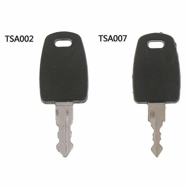 Llave multifuncional de la cerradura de Tsa de la aduana del bolso de la llave de la maleta del equipaje Tsa002 007