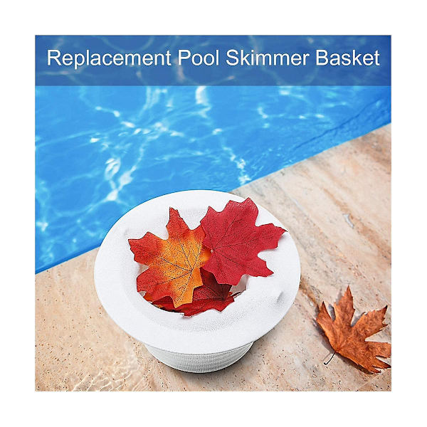 20 stk. Udskiftnings-Poolsokker Holdbare Elastiske Nylonstoffiltre til Swimmingpools, Pooltilbehør