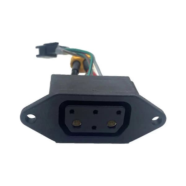 Til Super Soco Lithium Batteri Oplader Stikledning Rund Nål