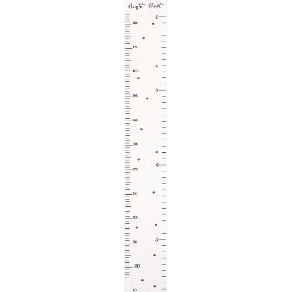 Trevegg Vekstdiagram for Barn, Høydemåler for Barn, Høydemålerlinjal