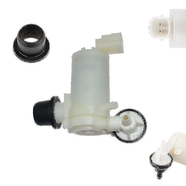 Vindrutespolarpump Fram Bak För Mazda 2 Hatchback 2007-2015 Dubbla Utlöp