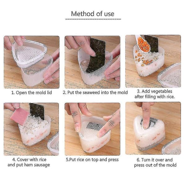 Ny Sushi Form Onigiri Risboll Mat Press Form Sushi Form Onigiri Risboll
