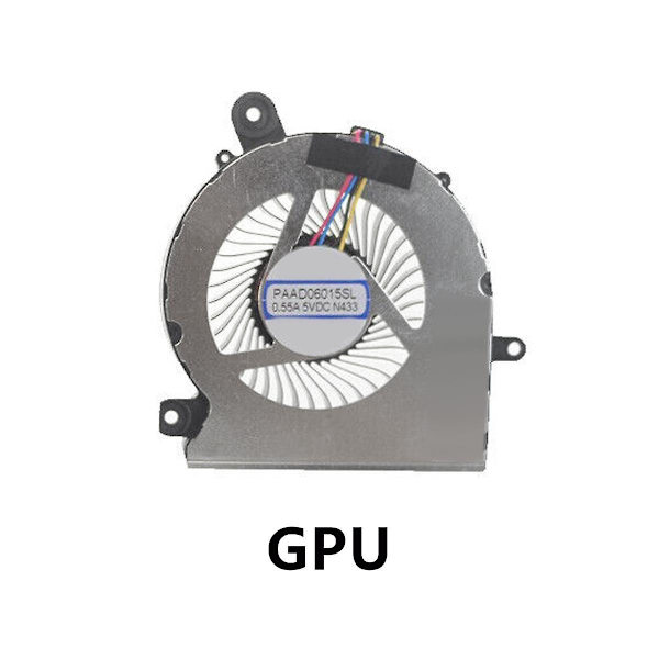 Laptop CPU + GPU Kjølefan for Katana GF66 Pulse GL66 PABD08008SH N459 -1581