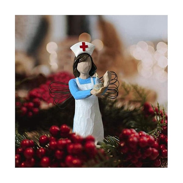 Angel Figurine Of Friendship Nurse Figurine Minnesmerker Gaver Angel Of Friendship Gifts Nurse Figurin