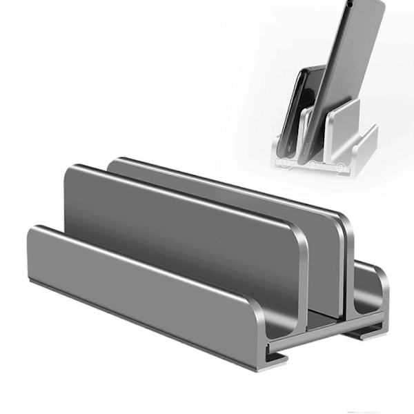 Laptop Stand, Aluminium Justerbar Notebook Stabil & Skridsikker Ergonomisk Design Bærbar