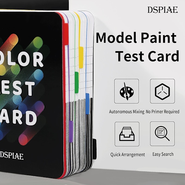 Dspiae Cc-01 Craft Tools Maling Farve Rekordkort Paletpalette Værktøjer