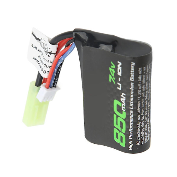 7,4v 850mah Lipo-batteri 850mah litiumbatteri för 1/16 fjärrkontroll terrängfordon