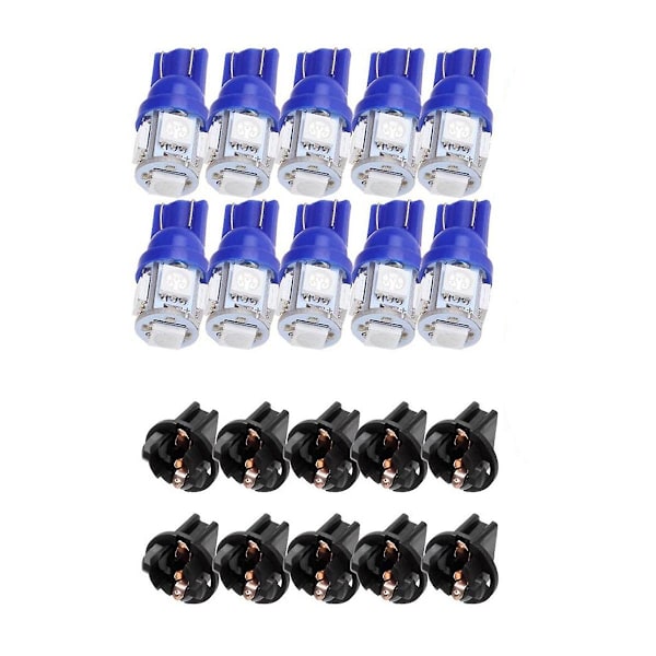 T10 194 168 LED-lampa PC194 PC195 PC160 PC168 Instrumentpanel Mätare Kluster Instrumentbräda Ljus B