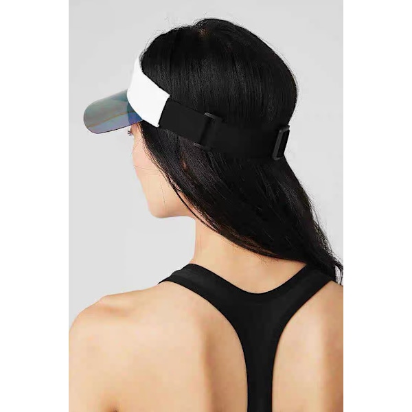 alo hatt utan topp reflekterande sport fitness anknäbb solhatt tom hatt hårt solskydd brätte UPF50+