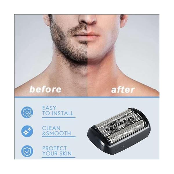 Hode til barbermaskin, erstatning for 90b 92b elektrisk barbermaskin, 9 barberblad