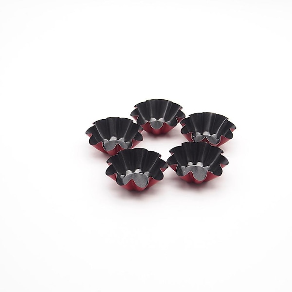 10-pack tårtformar, minikakor i kolstål