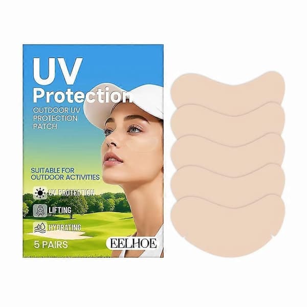 UV-skyddande plåster för utomhusbruk - 5 par/förpackning