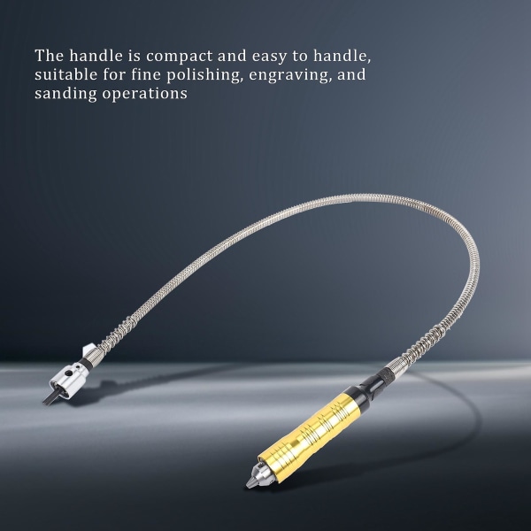 Roterende slibeværktøj Fleksibel fleksibel aksel passer til + 0,3-6,5 mm håndstykke til stil elektrisk bor Roterende