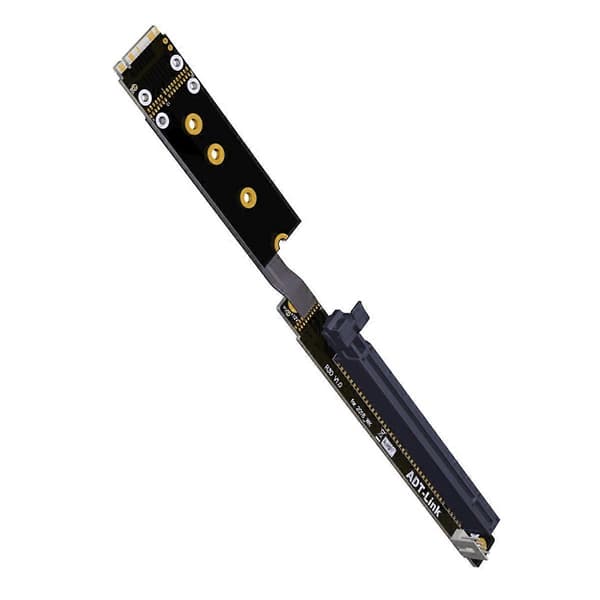 M.2 NVMe til PCI-E 4.0 X16 forlengelse Gen4 SATA strømkabel Umper Mining-kabel GTX for AMD GPU grafikk