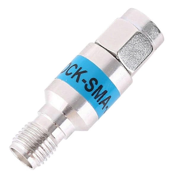 RF koaxial DC-block DC-6Ghz SMA tre-elementslegeringsriktare, miniisolator