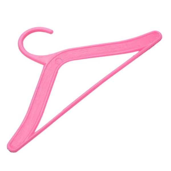 20 kpl Pinkit Ripustimet Barbie-nukkeille Vaatteet Asusteet Muoviripustimet-YUHAO