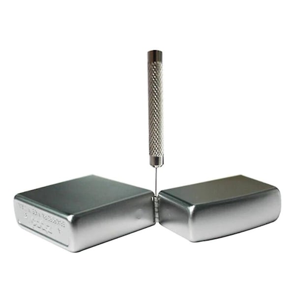 Passar Zippo 9MM (1970-2004) Tändarhus Gångjärnsstift Punch Spänne Anslutningsplint Lätt att installera Lätt att använda