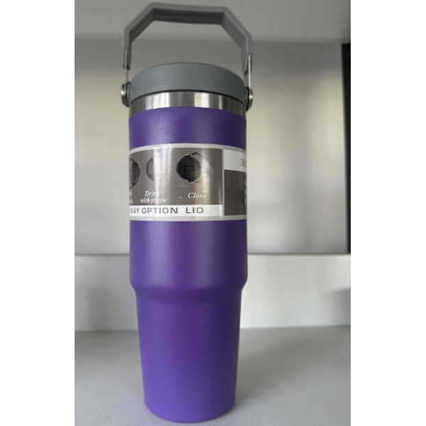 Car Cup Large Capacity 304 Stainless Steel Insulated Cup Double Layer Vacuum Cooling Ice Cup