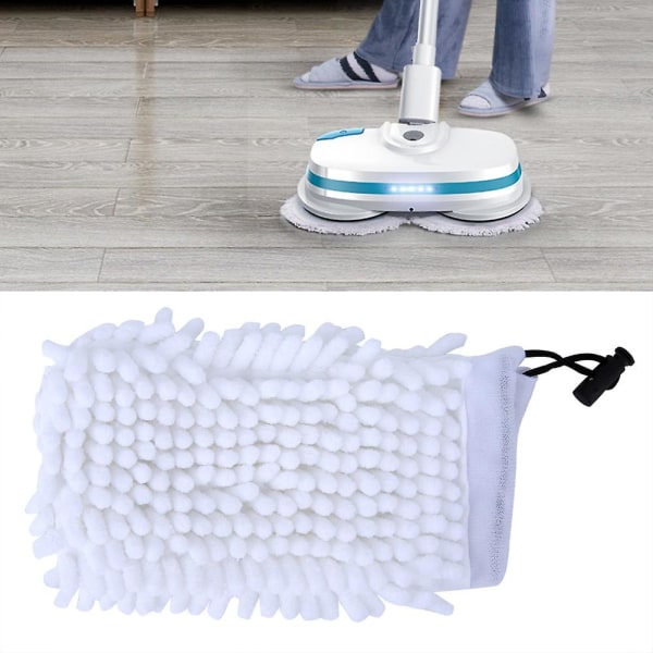 1 kpl höyrypuhdistusmoppi, neliömäinen tyyny, joka korvaa kodin puhdistustarvikkeita