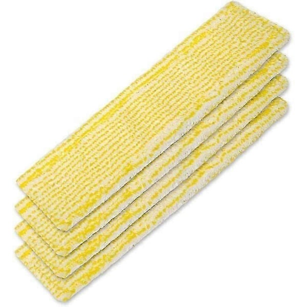 Xhx Sæt med 4 Wv mikrofiberklude til Karcher Wv 2 Plus N, Wv 2 Premium, Wv 5 Plus N, Wv 5 Premium, Wv6 Plus vinduesrenser