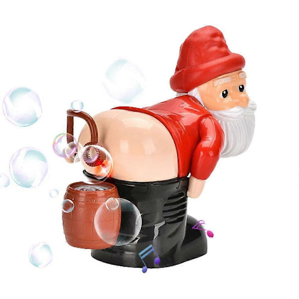 Julbubblor Leksaksmaskin Elektrisk Rolig Bubblor Utomhus Blåsa Leksaker