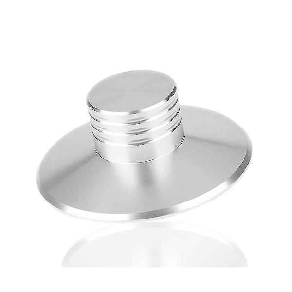 Lp Vinyl Skivspelare Balanserad Metall Skiva Stabilisator Vikt Klämma Skivspelare Hif Silver