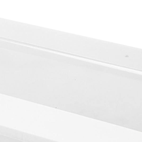 Stapelbar Transparent Actionfigur Förvaringslåda Dockdisplayfodral Vit Dammsäker