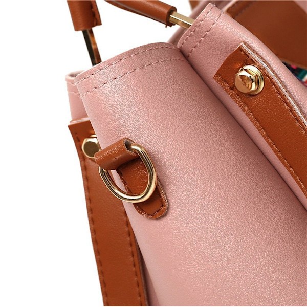 Muodikas neliosainen äiti-lapsi -laukku, olka- ja crossbody-käsilaukku naisille