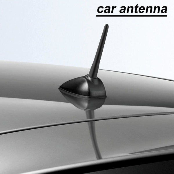 Bilantenne FM DAB Takantenne Bil 6,5 cm Mini Bilradioantenne Kort Med Sterk FM / AM / DAB Mottak Funksjon