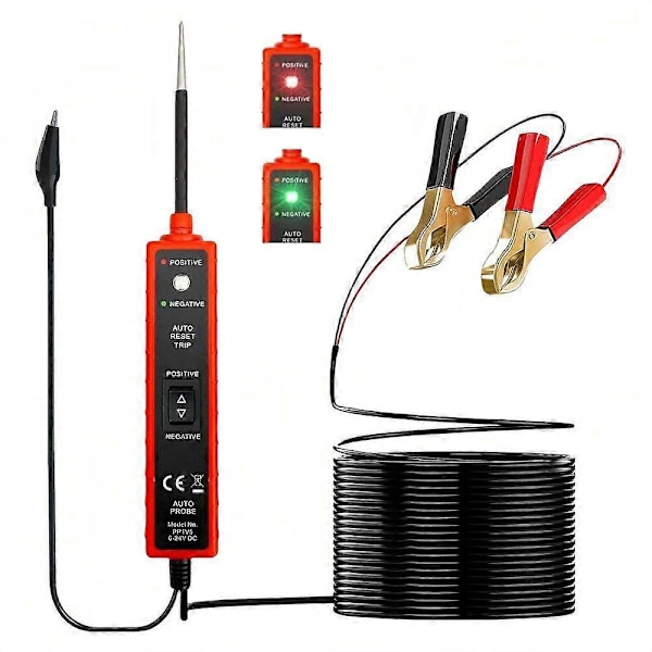 Spændingstester Digital batteritester Bilbatteritester Multimeter Elektrisk tester