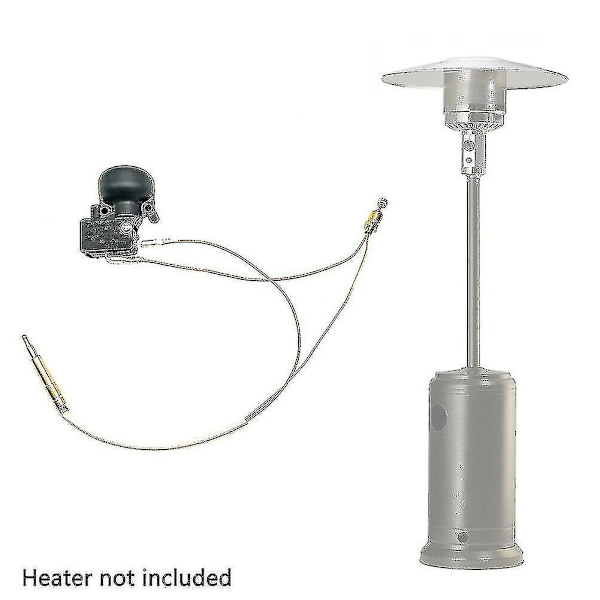 Termoelement og vippebryter for terrassevarmer, dumpbryter for propanvarmer, terrassevarmer utendørs