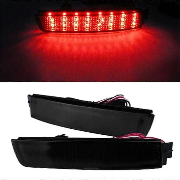 Bil Bagkofanger LED Hale Bremselys Reflektor Lys Sort Skal til Juke// FX35 FX37 FX50